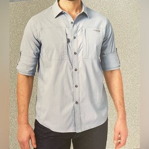 Rugged Elements long sleeve guide shirt - blue
